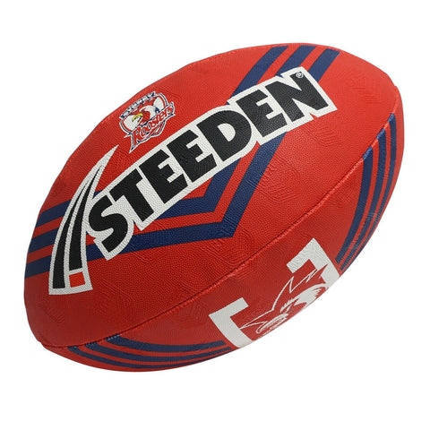 NRL 2023 Supporter Football - Sydney Roosters - Game Size Ball - Size 5