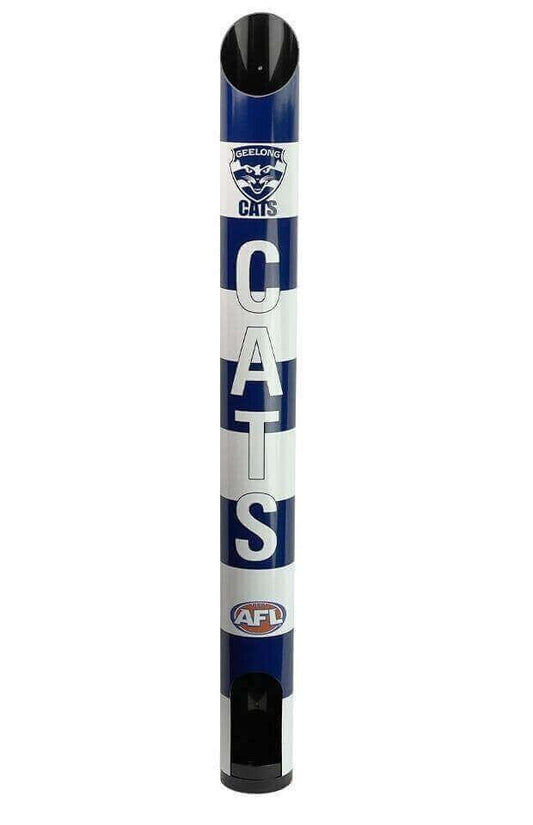 AFL Stubby Cooler Dispenser - Geelong Cats - Fits 8 Cooler Wall Mount
