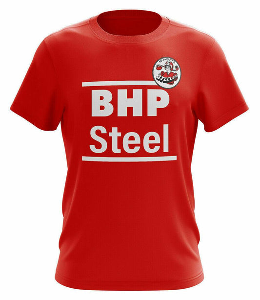NRL Retro Heritage Cotton Tee Shirt - 1987 Illawarra Steelers - Vintage