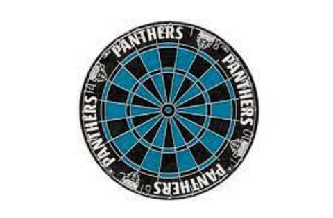 NRL Competition Size Dart Board - Penrith Panthers - In Box - Dartboard