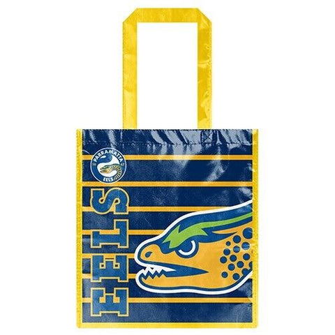 NRL Shopping Bags - Parramatta Eels - Re-Useable Carry Bag - Laminated