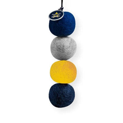 NRL Smelly Balls Set - North Queensland Cowboys - Re-useable Car Air Freshener