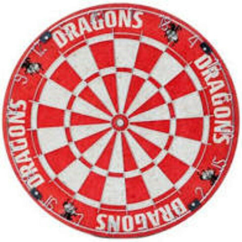 NRL Competition Size Dart Board - St George Illawarra Dragons - Dartboard