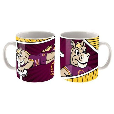 NRL Massive Mug - Brisbane Broncos - Coffee Cup - Approx 600mL