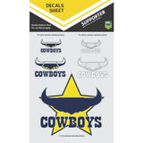 NRL UV Decal Sticker Set - North Queensland Cowboys - Sticker